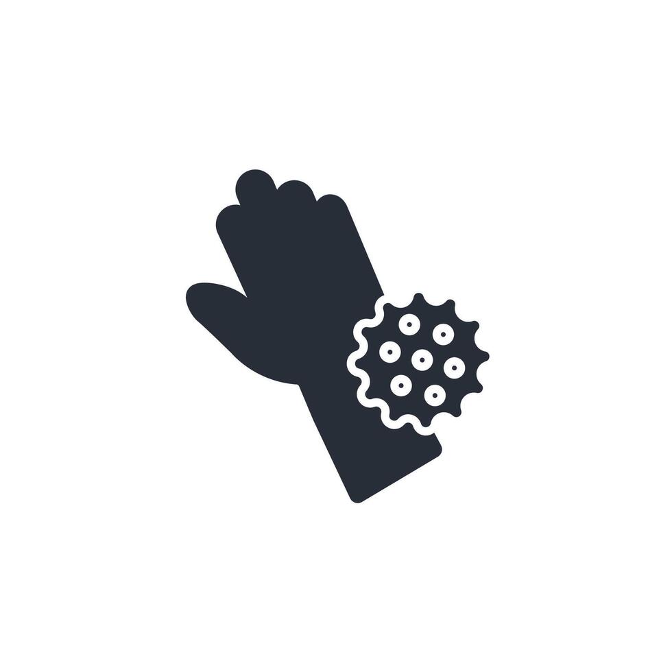 skin cancer icon. .Editable stroke.linear style sign for use web design,logo.Symbol illustration. vector