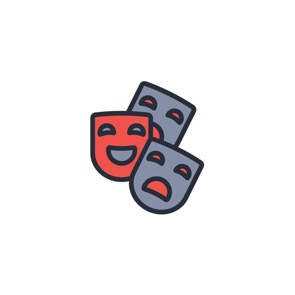 arts icon. .Editable stroke.linear style sign for use web design,logo.Symbol illustration. vector