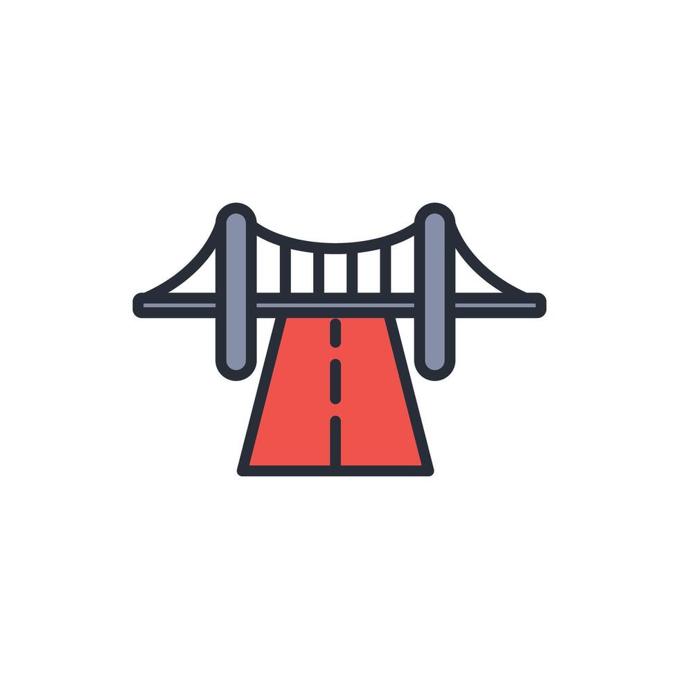 infrastructure icon. .Editable stroke.linear style sign for use web design,logo.Symbol illustration. vector