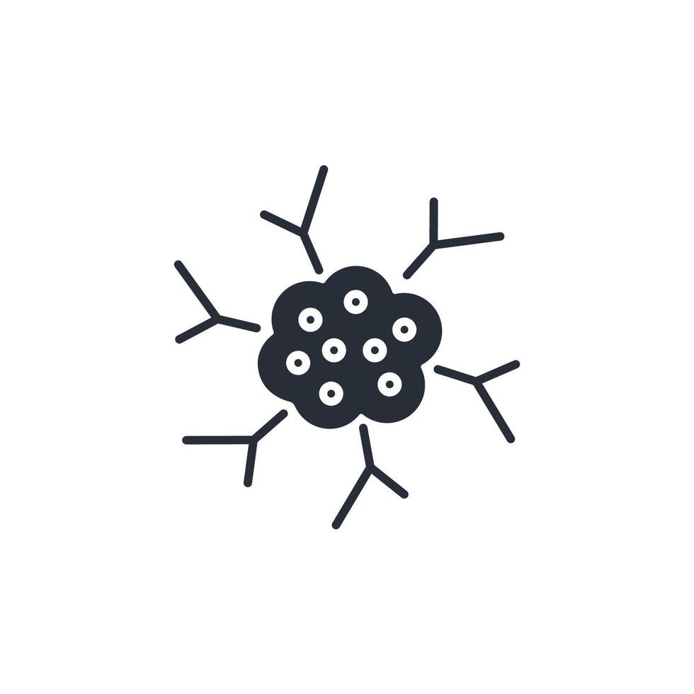 tumor icon. .Editable stroke.linear style sign for use web design,logo.Symbol illustration. vector