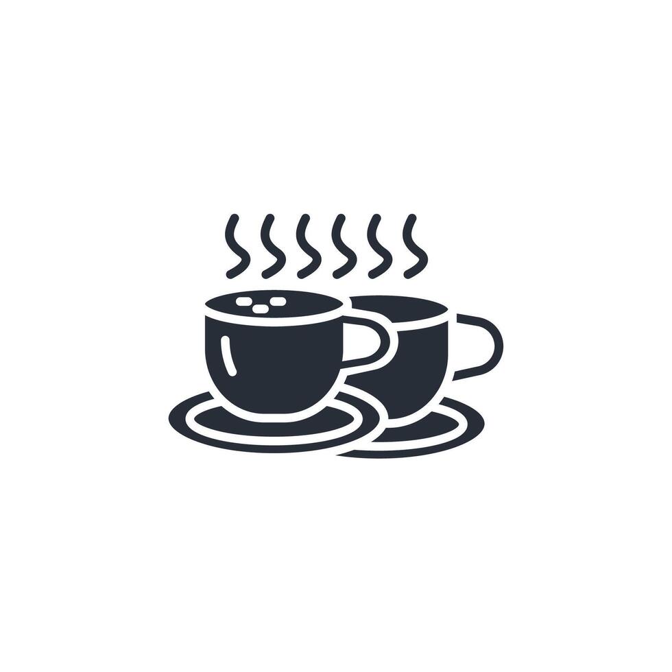 cappuccino icon. .Editable stroke.linear style sign for use web design,logo.Symbol illustration. vector