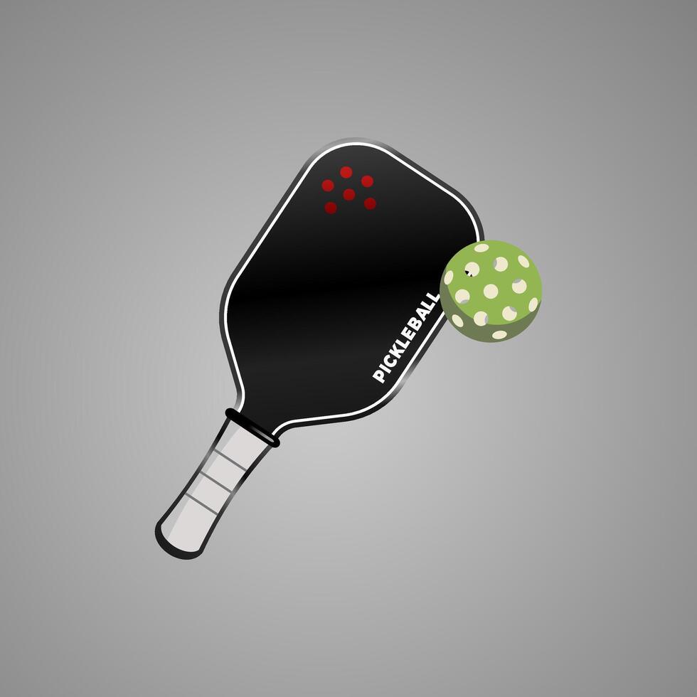 Pickleball sport background vector
