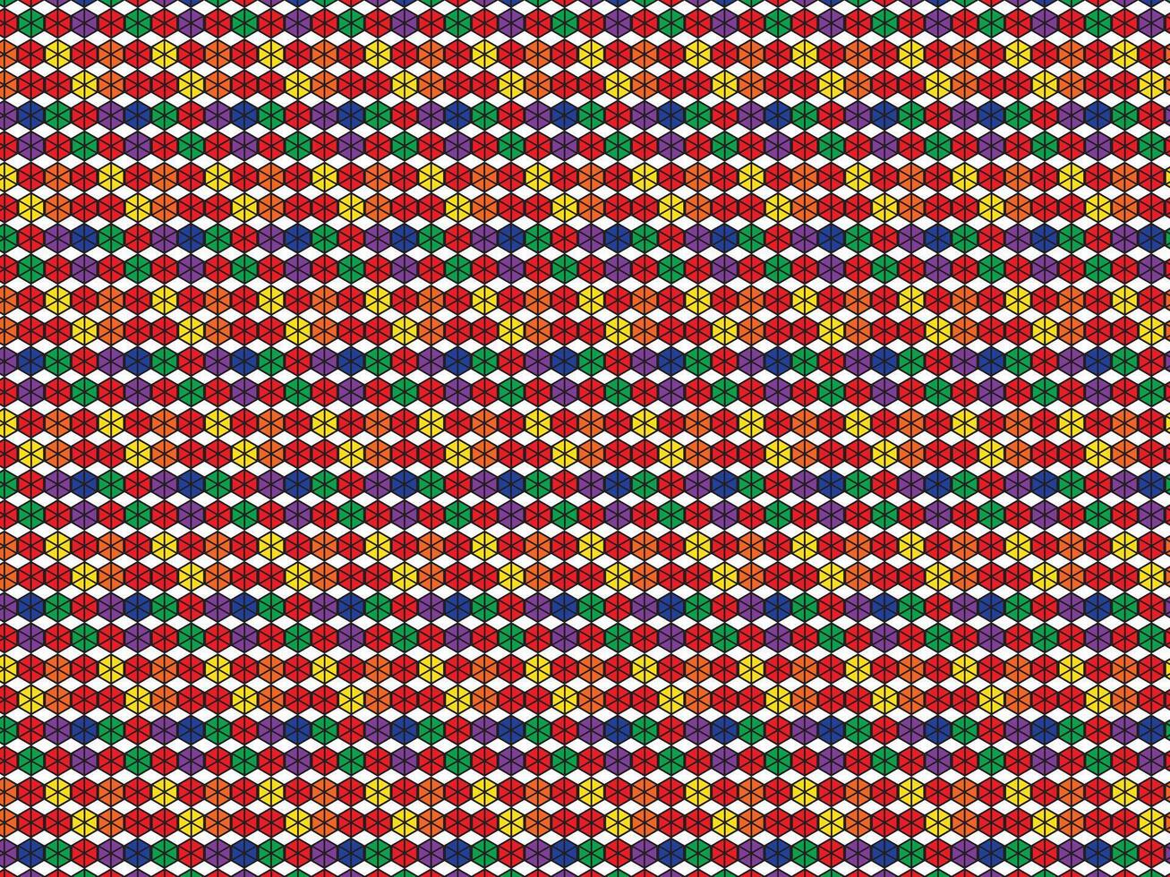 abstract geometric shape pattern design vector