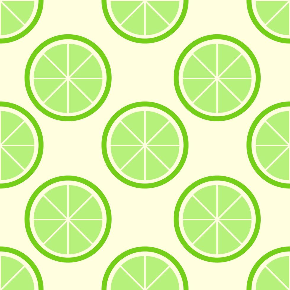 Lime Seamless Pattern Background, Illustration vector