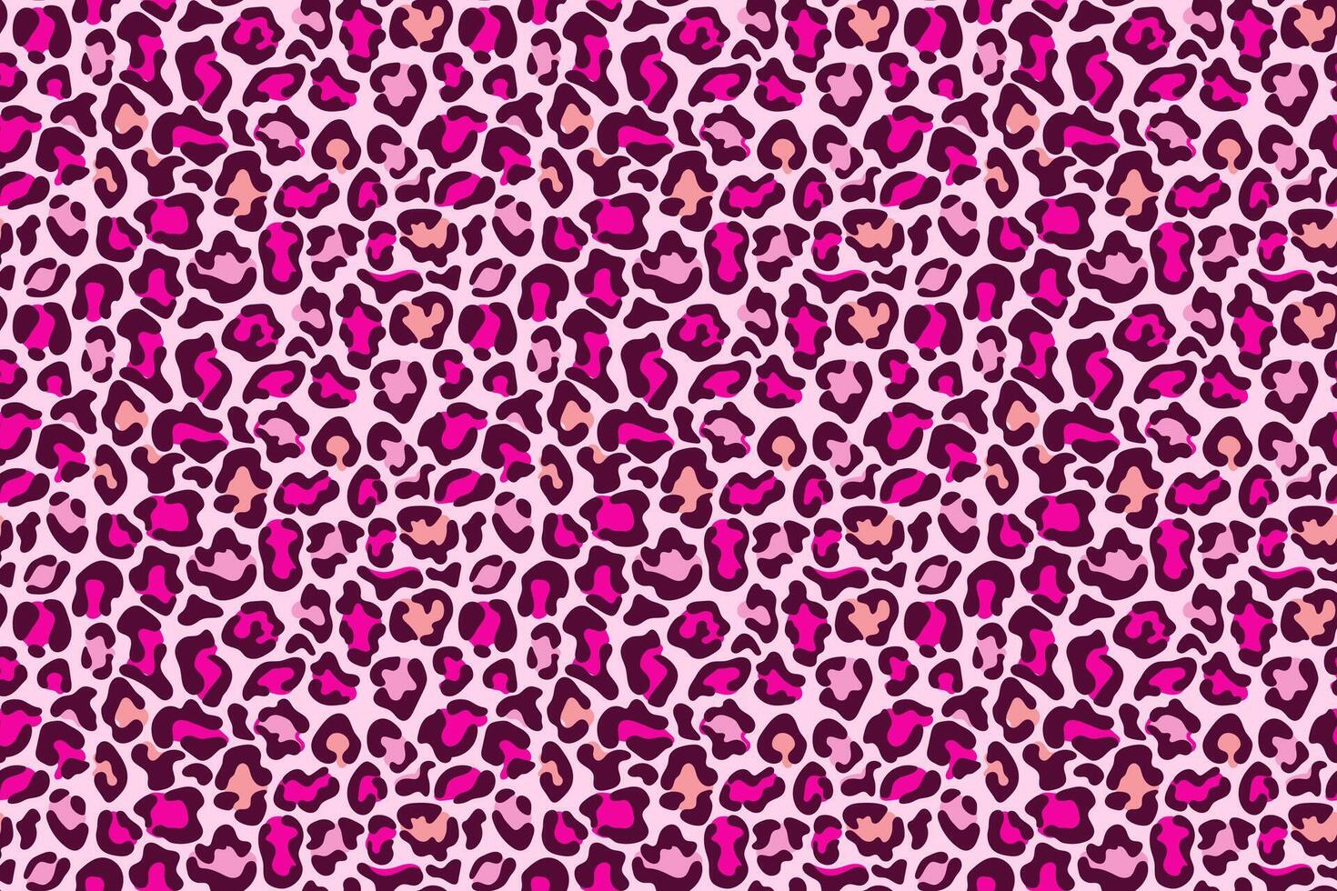 Pink leopard print seamless pattern. Animal print for fabric, textile, fashion, wallpapper vector