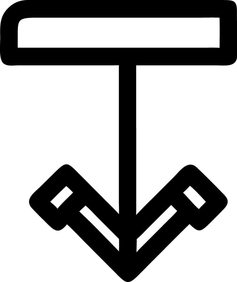 arrow right black fill icon vector