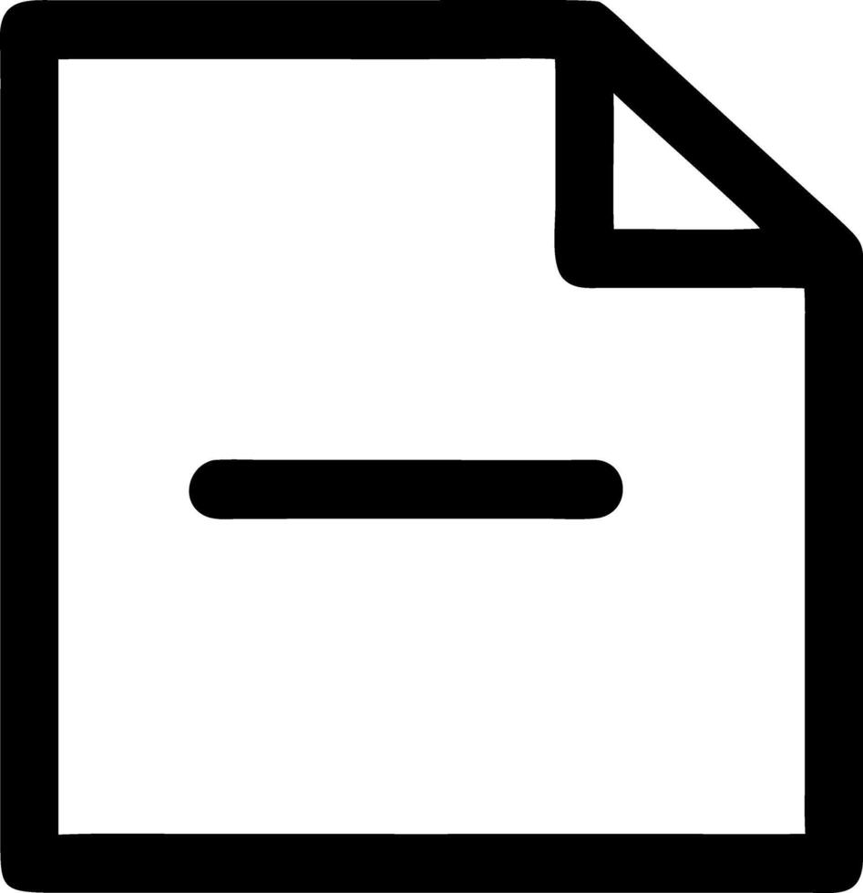 minus black fill icon vector