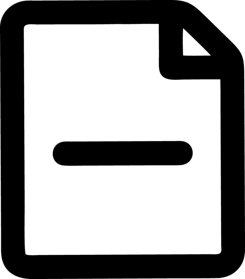 minus black fill icon vector
