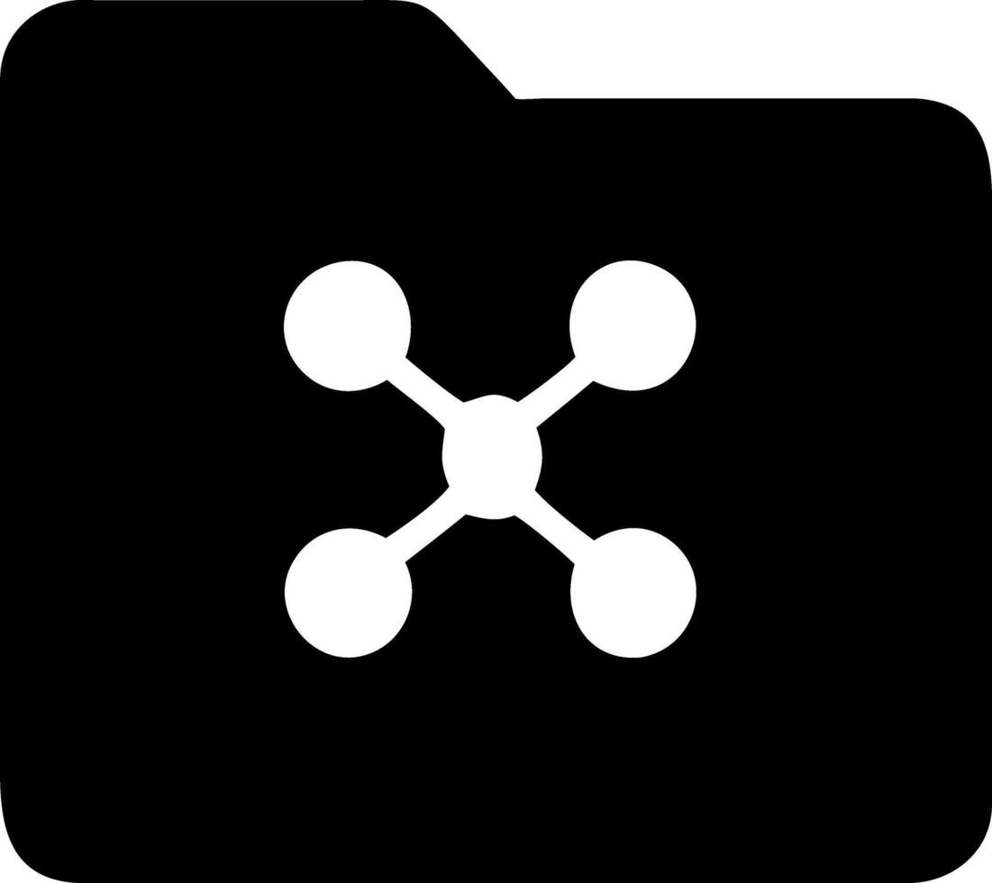 share black fill icon vector