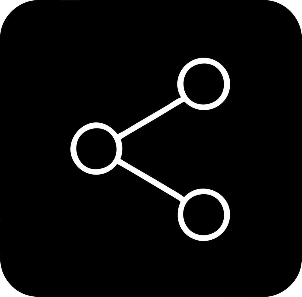 share from square black fill icon vector