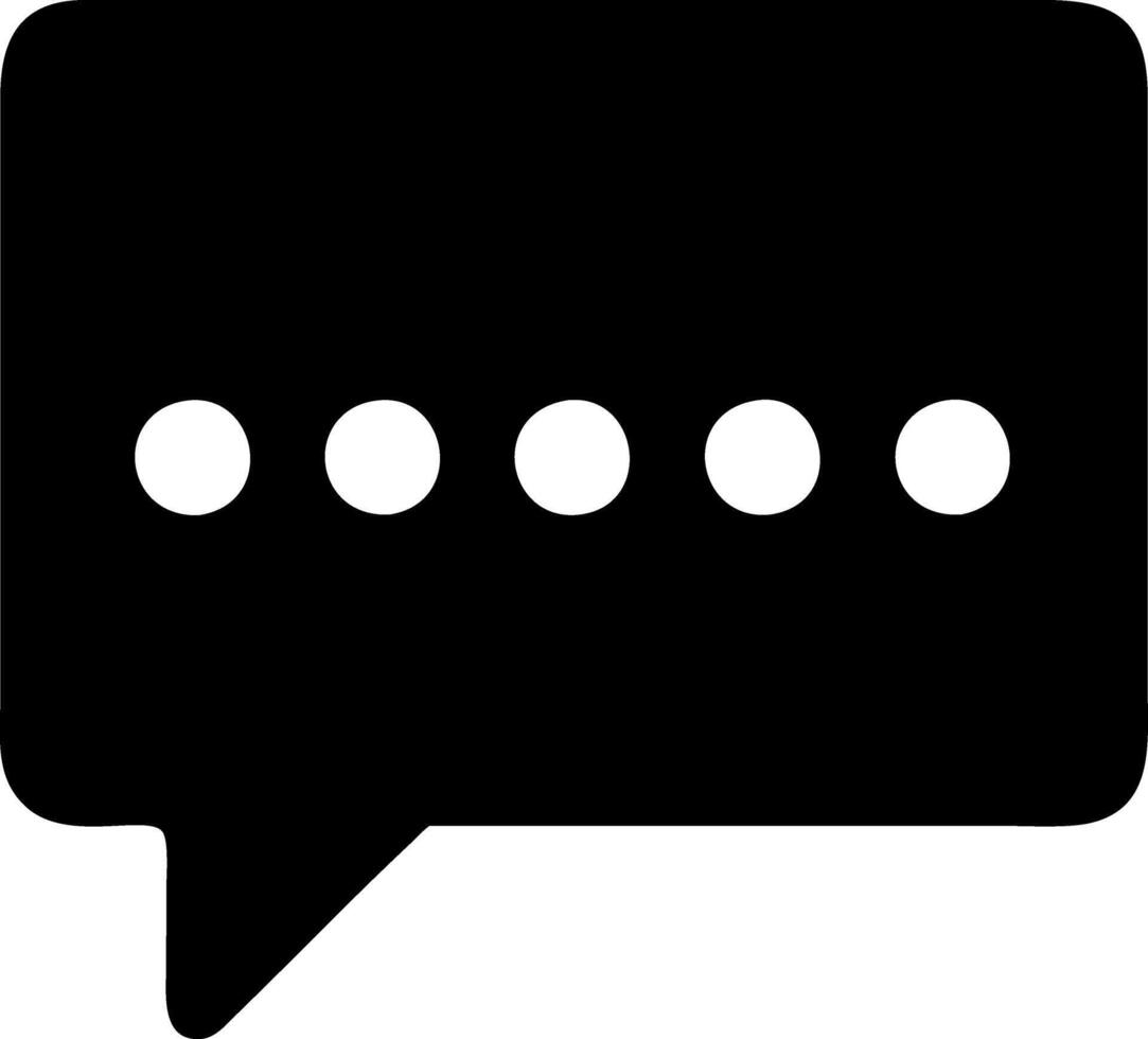 slack black fill icon vector
