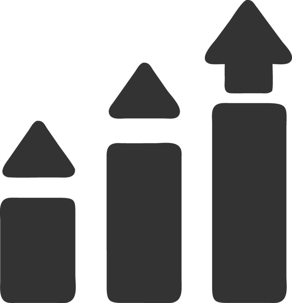 angle up black fill icon vector