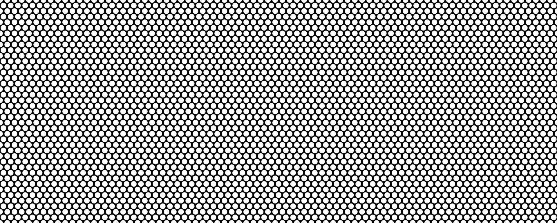 Black and white metal mesh seamless abstract pattern illustration. vector