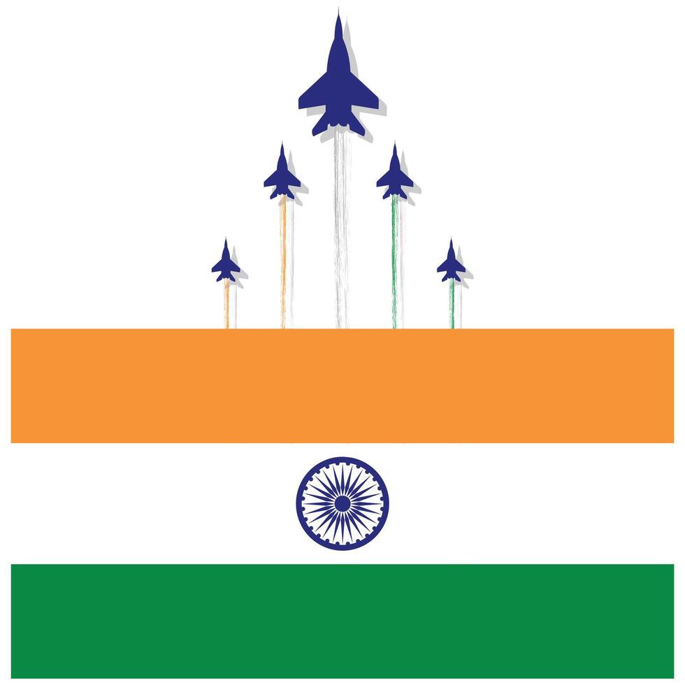 happy independence day India. vector