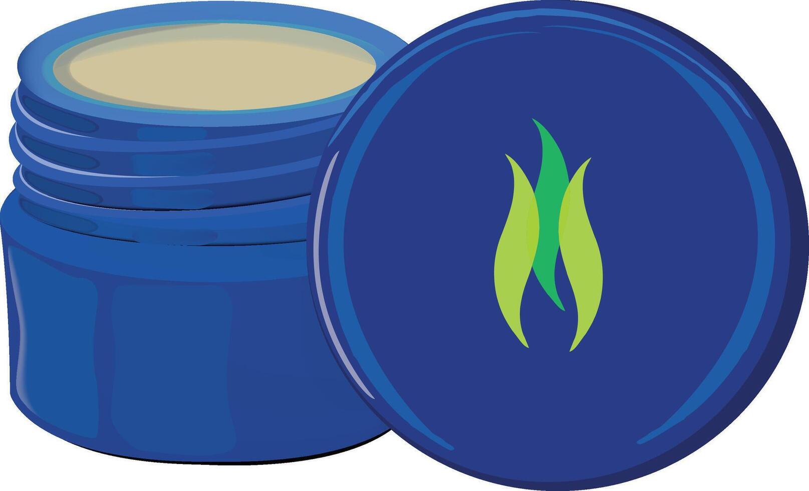 Pack of cream for skin and aesthetics vector