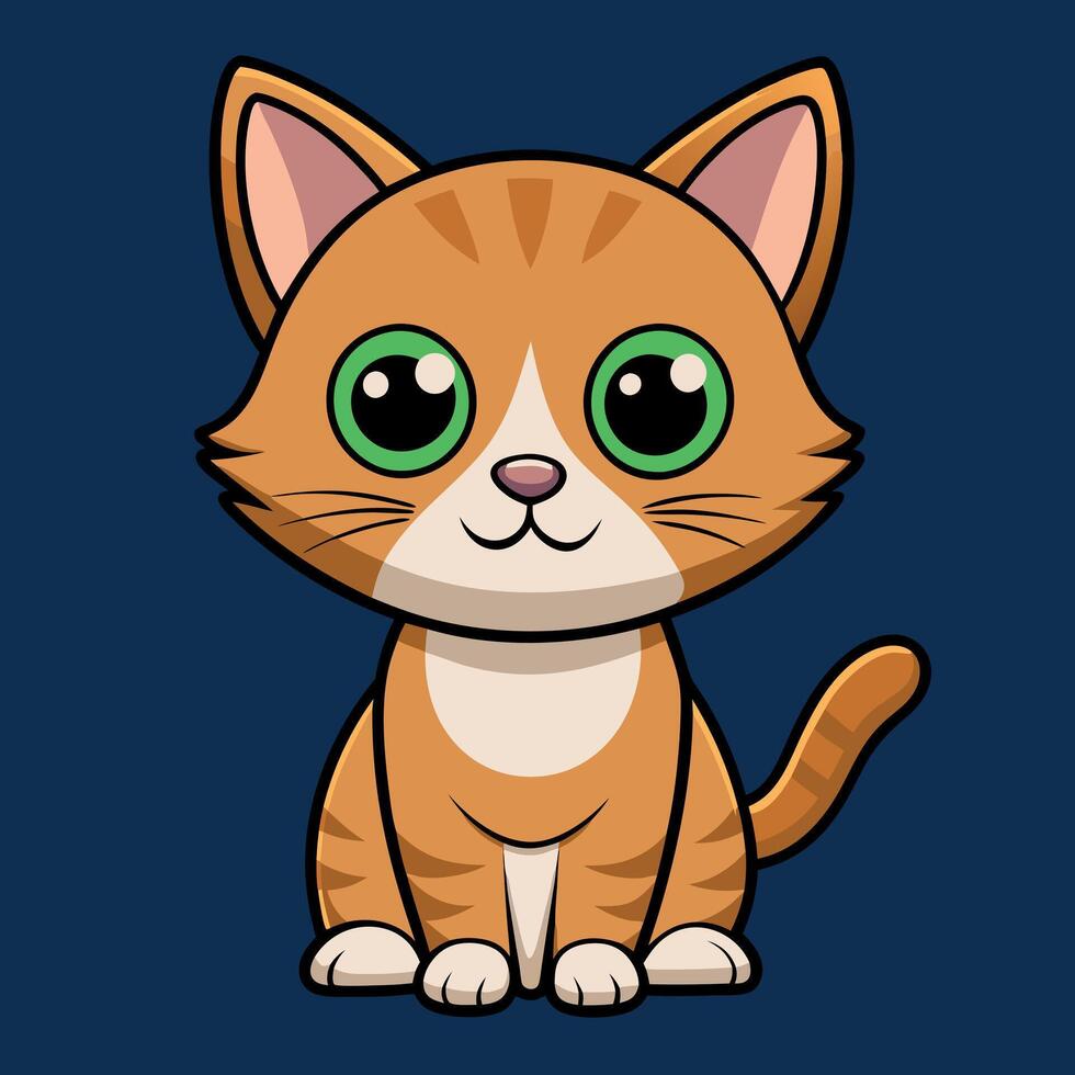 cat art design vector