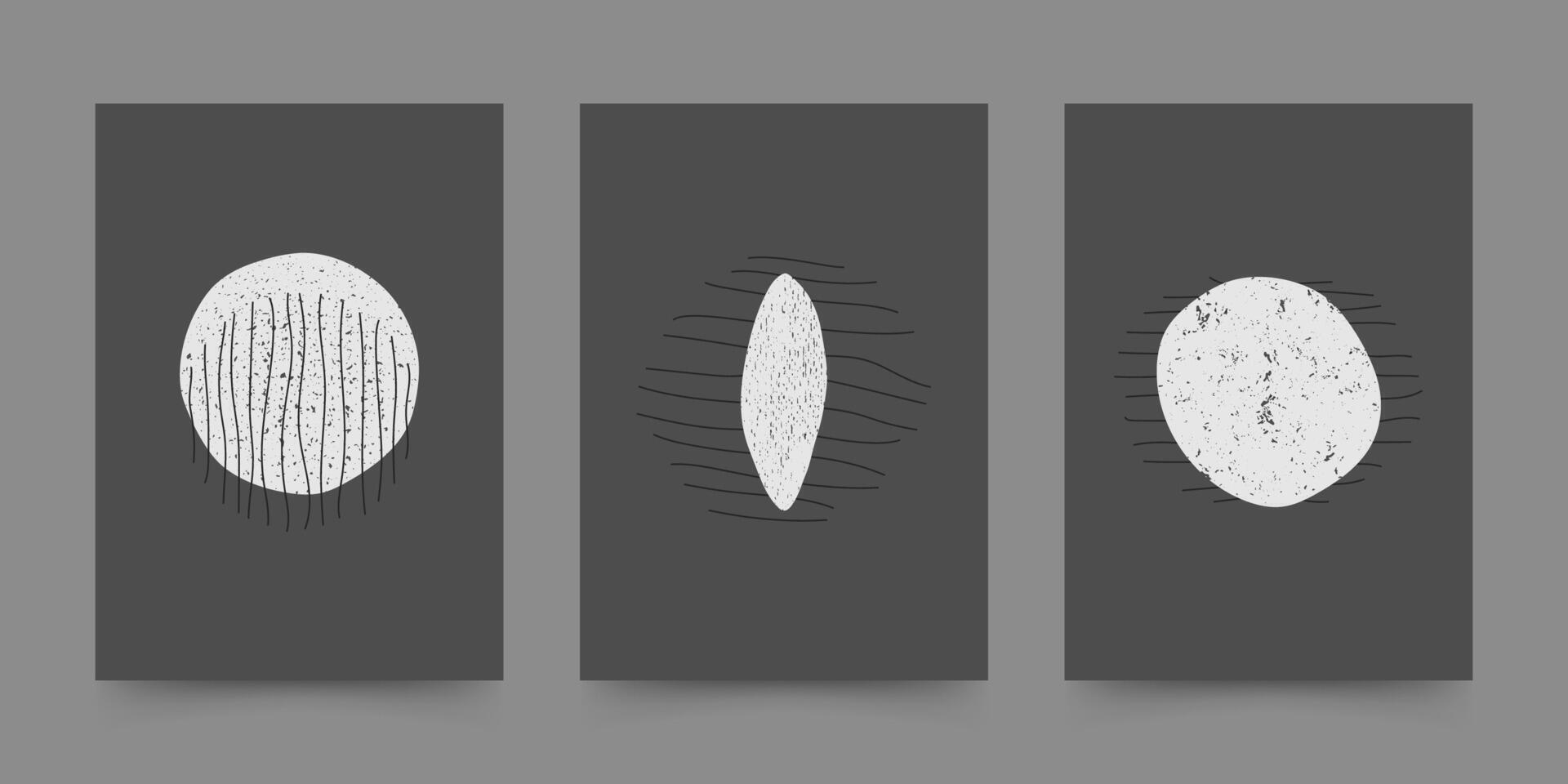 Boho design for wall decoration vector