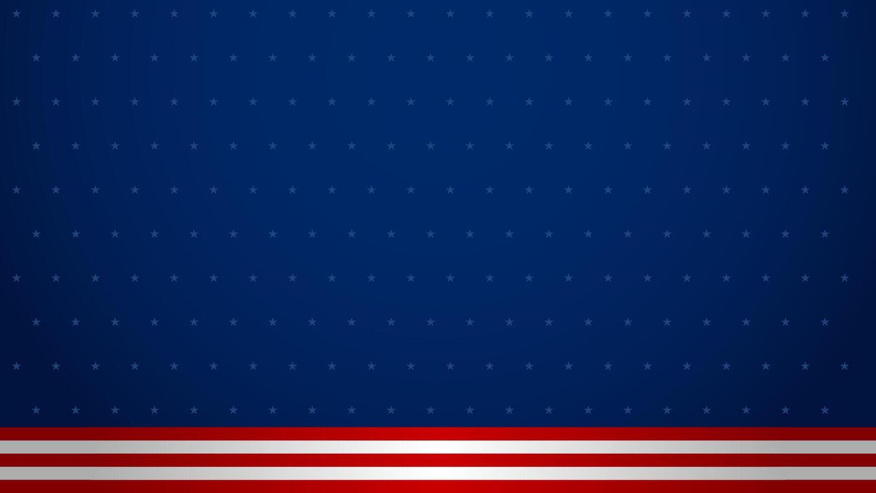 USA stripe template background with copy space. USA background illustration vector