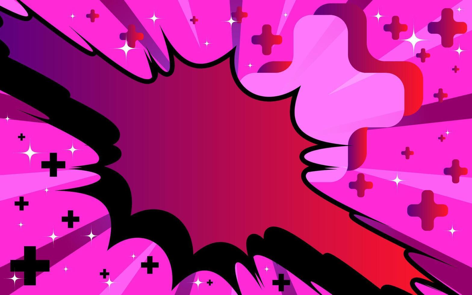 Cartoon abstract background vector