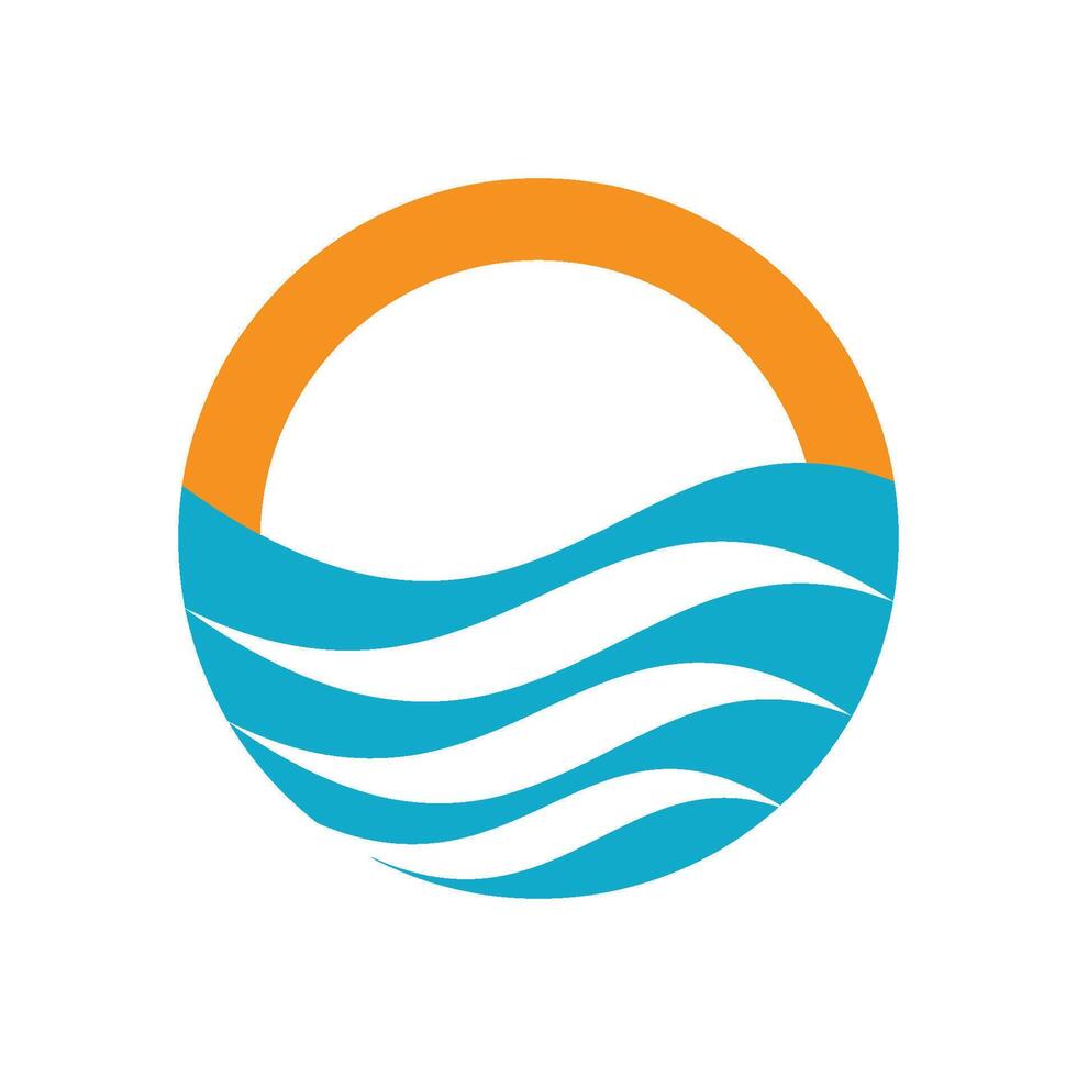 Water Wave Icon vector
