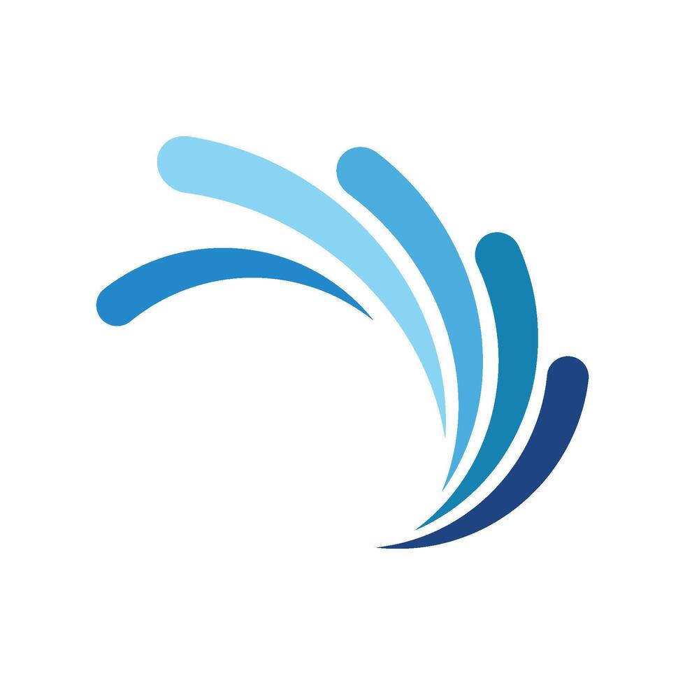Water Wave Icon vector