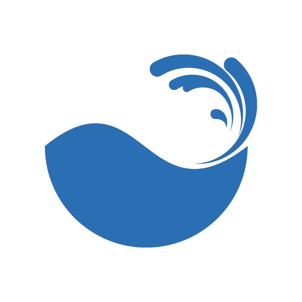 Water Wave Icon vector