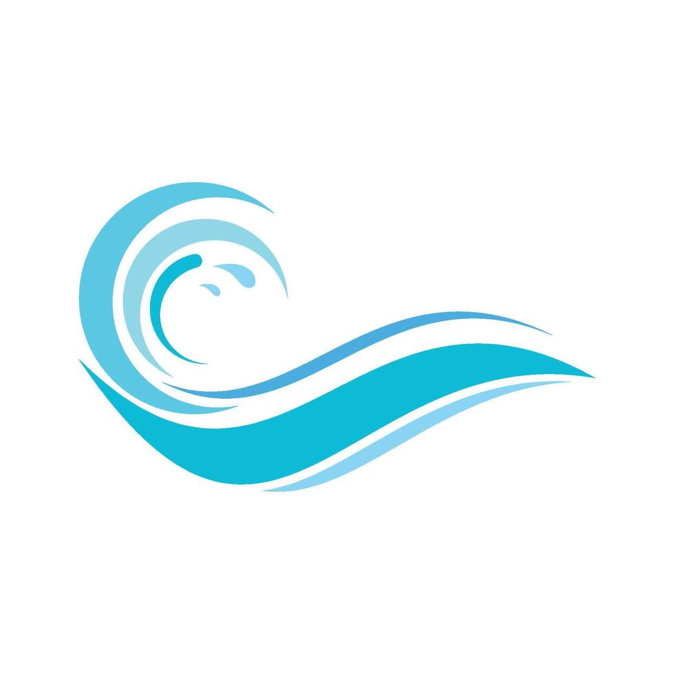 Water Wave Icon vector