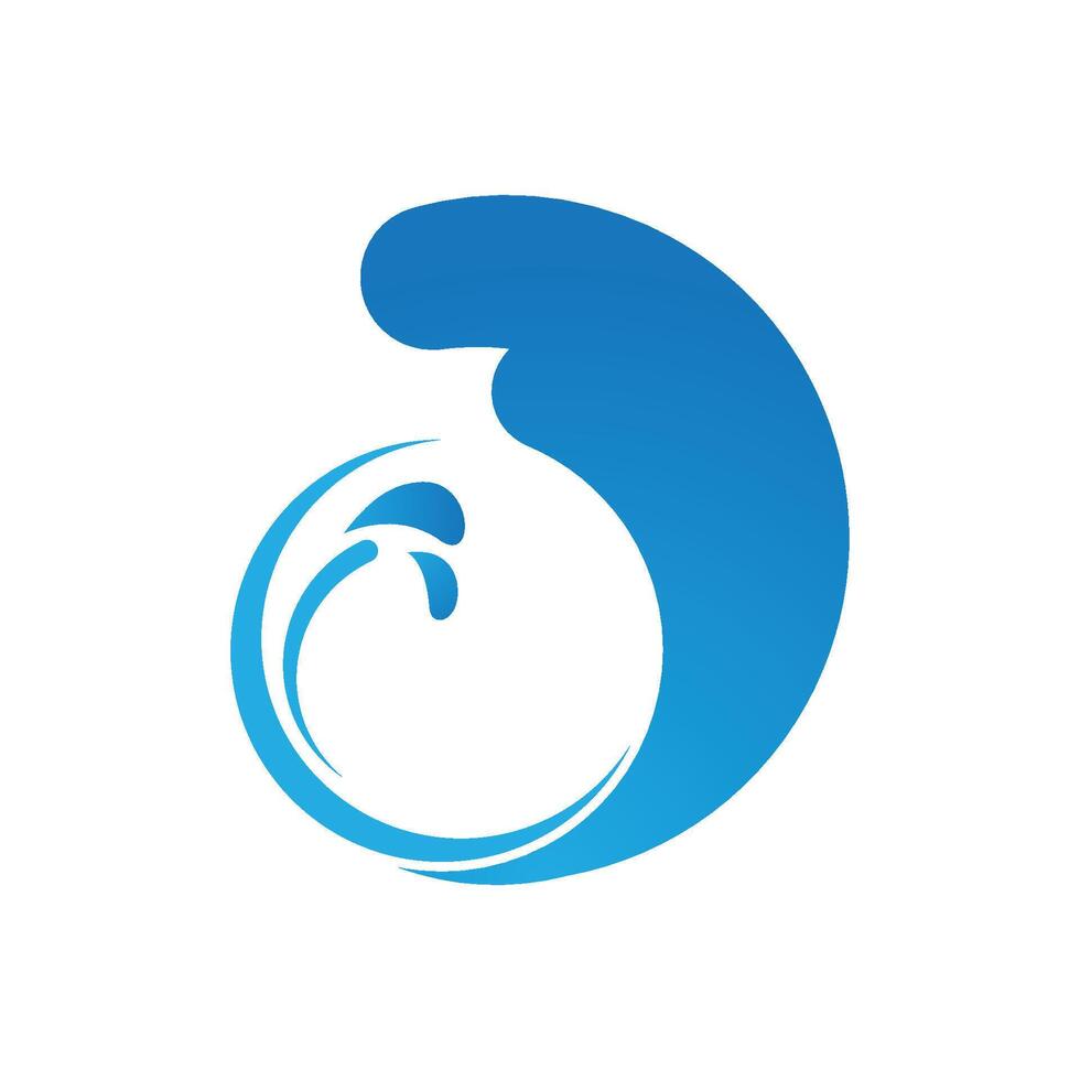 Water Wave Icon vector
