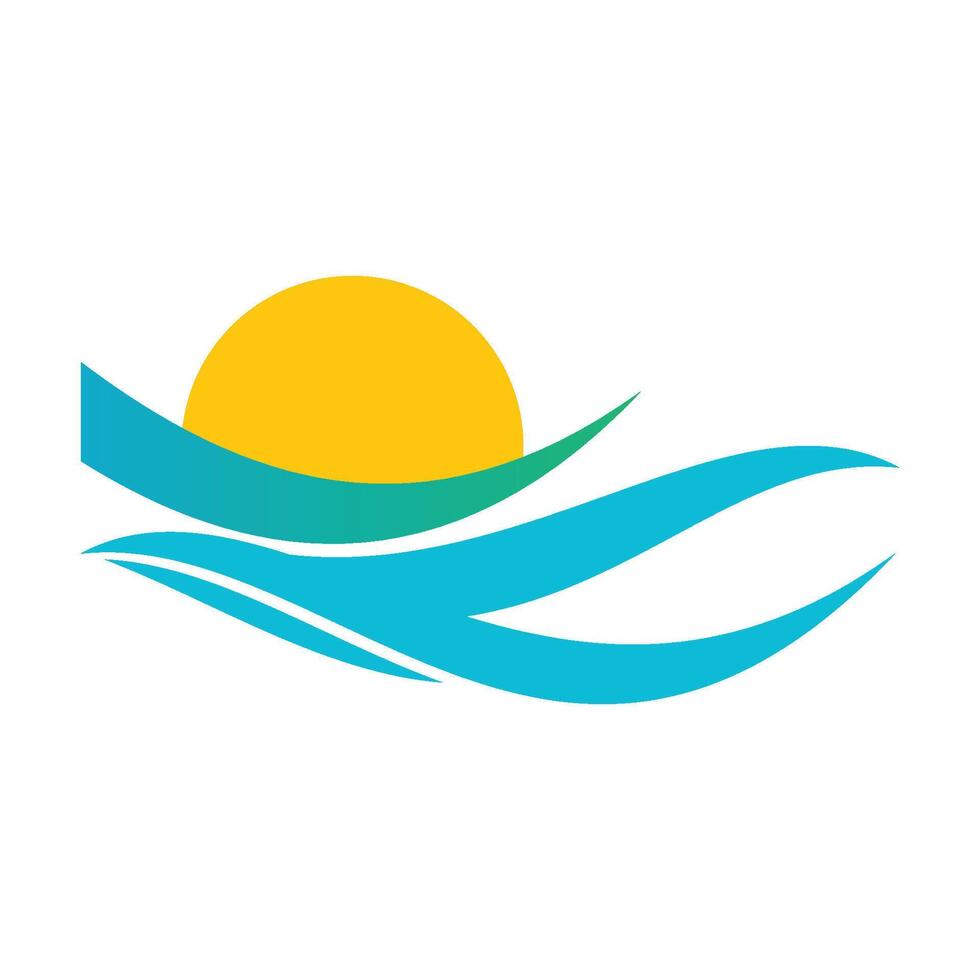 Water Wave Icon vector