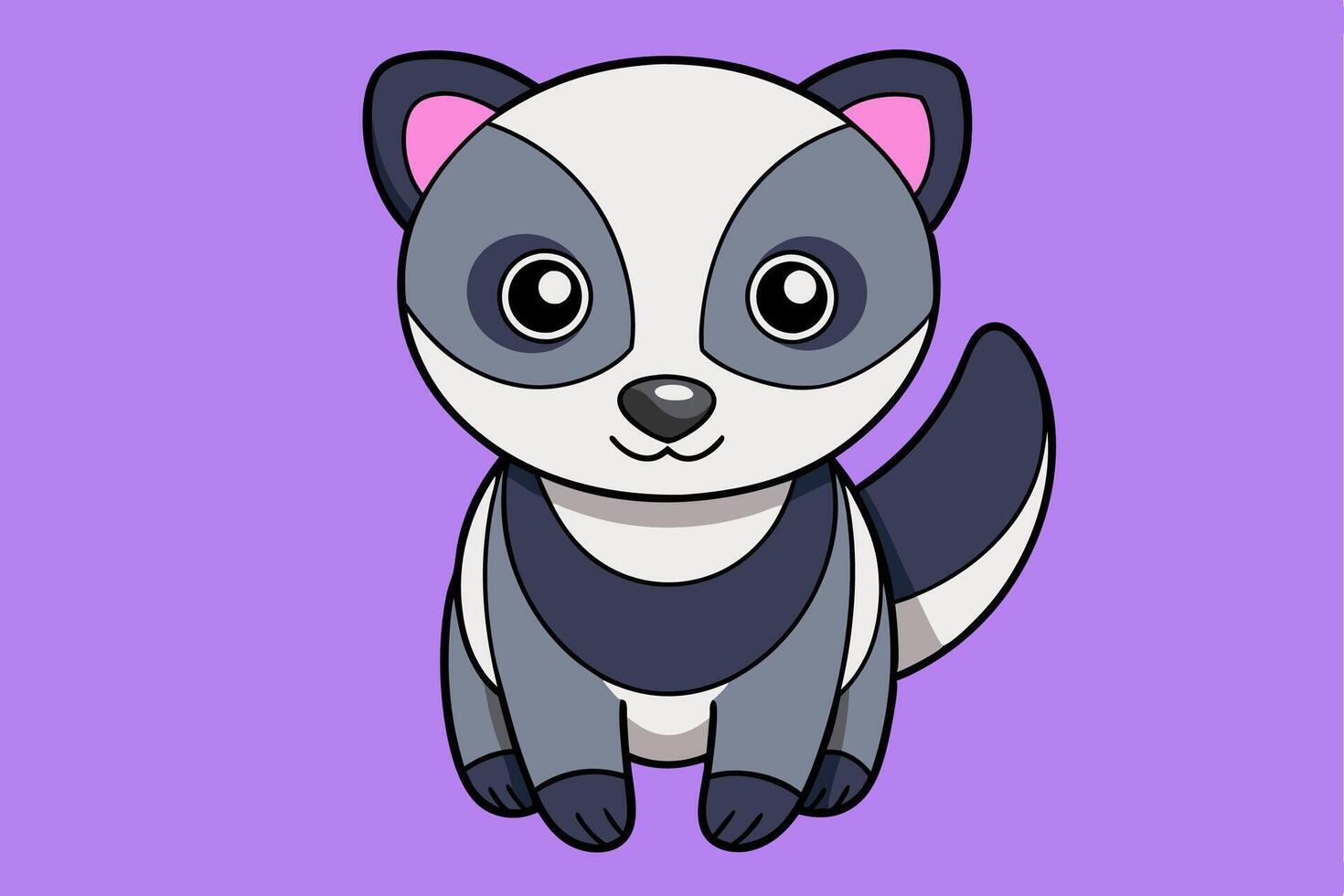 Stunning Badger Graphic Design Element for Creative Projects. Perfect for digital and print use. vector