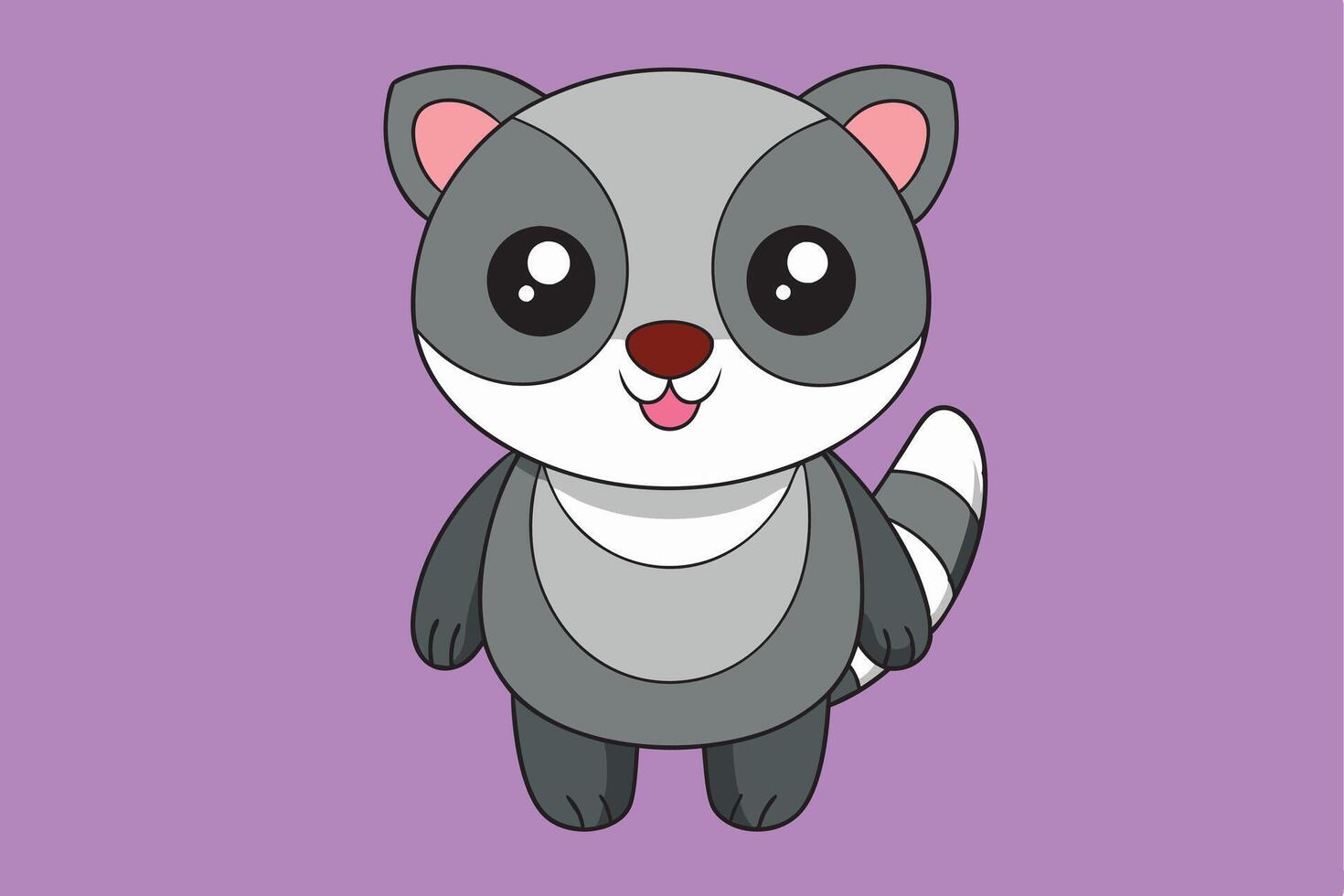 Stunning Badger Graphic Design Element for Creative Projects. Perfect for digital and print use. vector