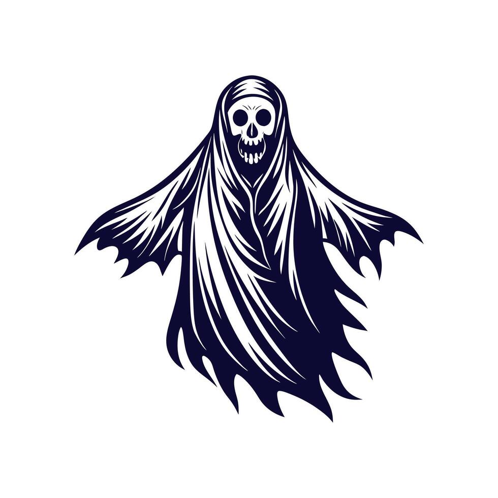 Halloween spooky Clip art isolated illustration on a white background vector