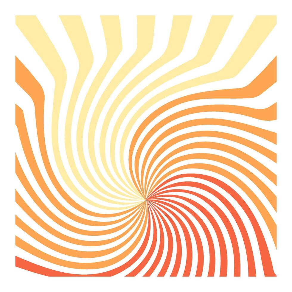 Retro Sunburst clipart Element Decoration vector
