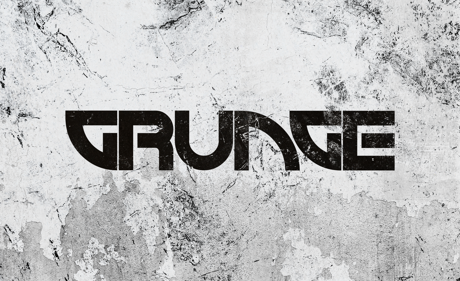 Grunge Text Effect psd