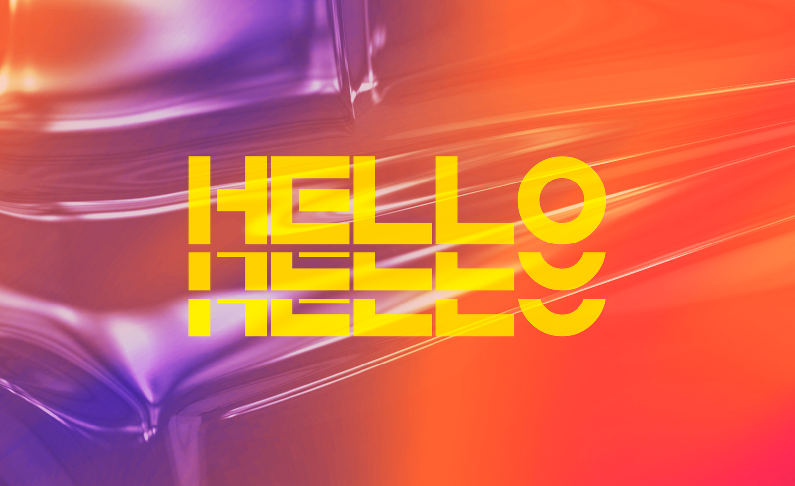 Double Text Effect psd