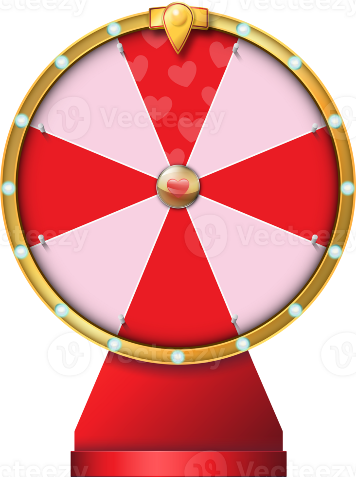 Valentine Spinning Fortune Wheel 48270470 PNG Valentine Spinning Fortune Wheel 48270470 PNG