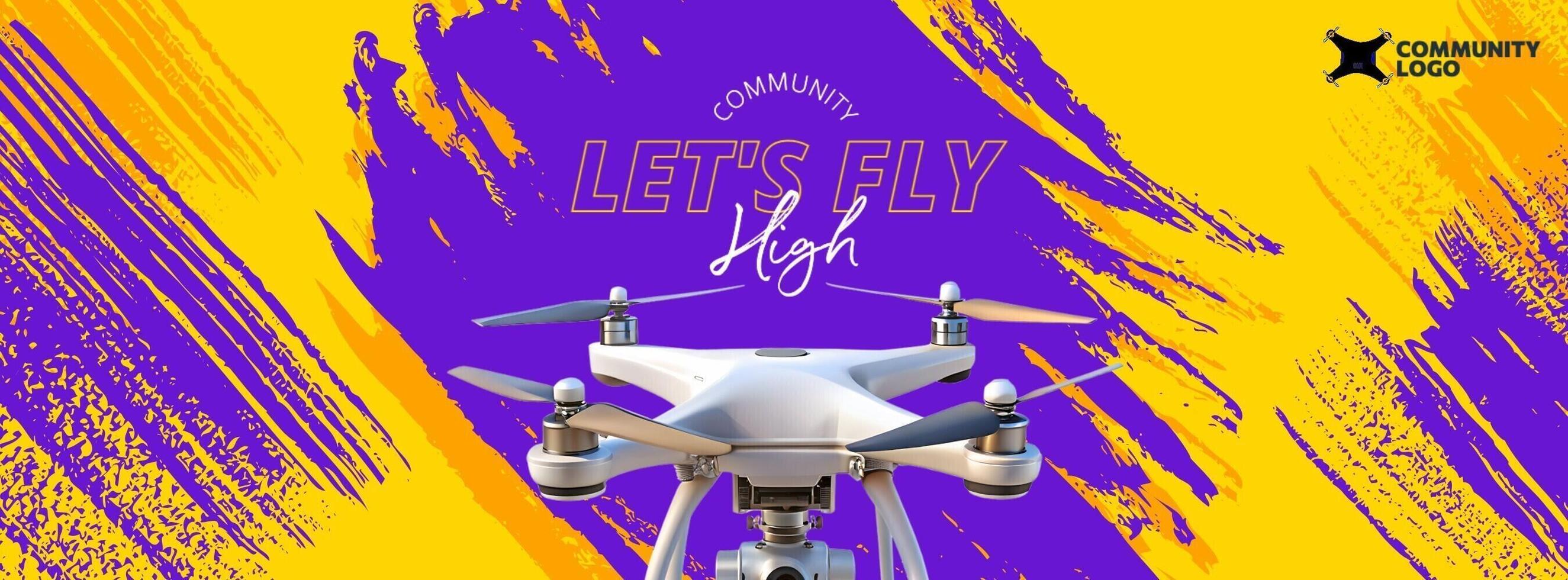 Drone Group Community Cover template