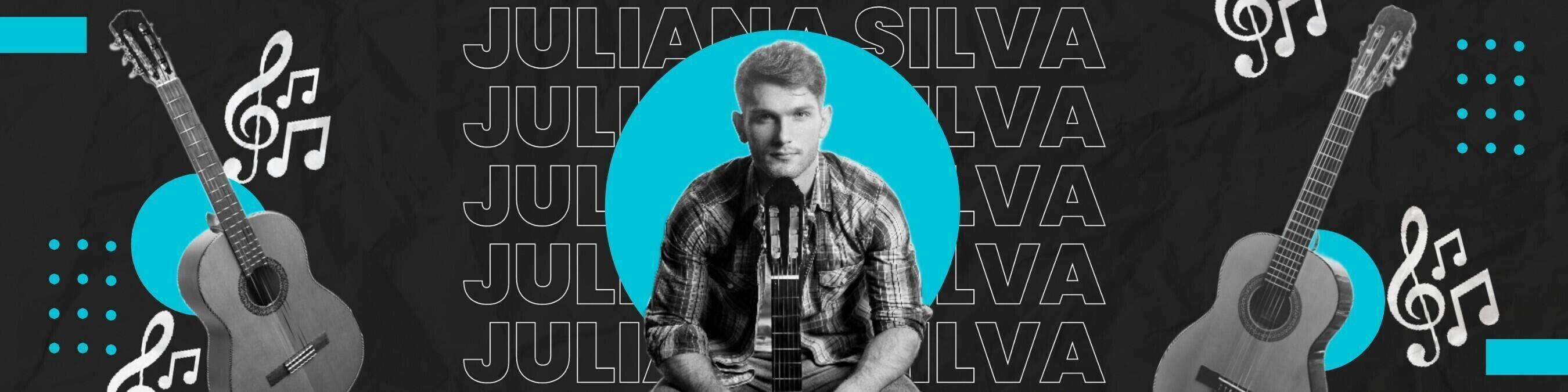 Black Acoustic Guitar Player Linkedin Banner template