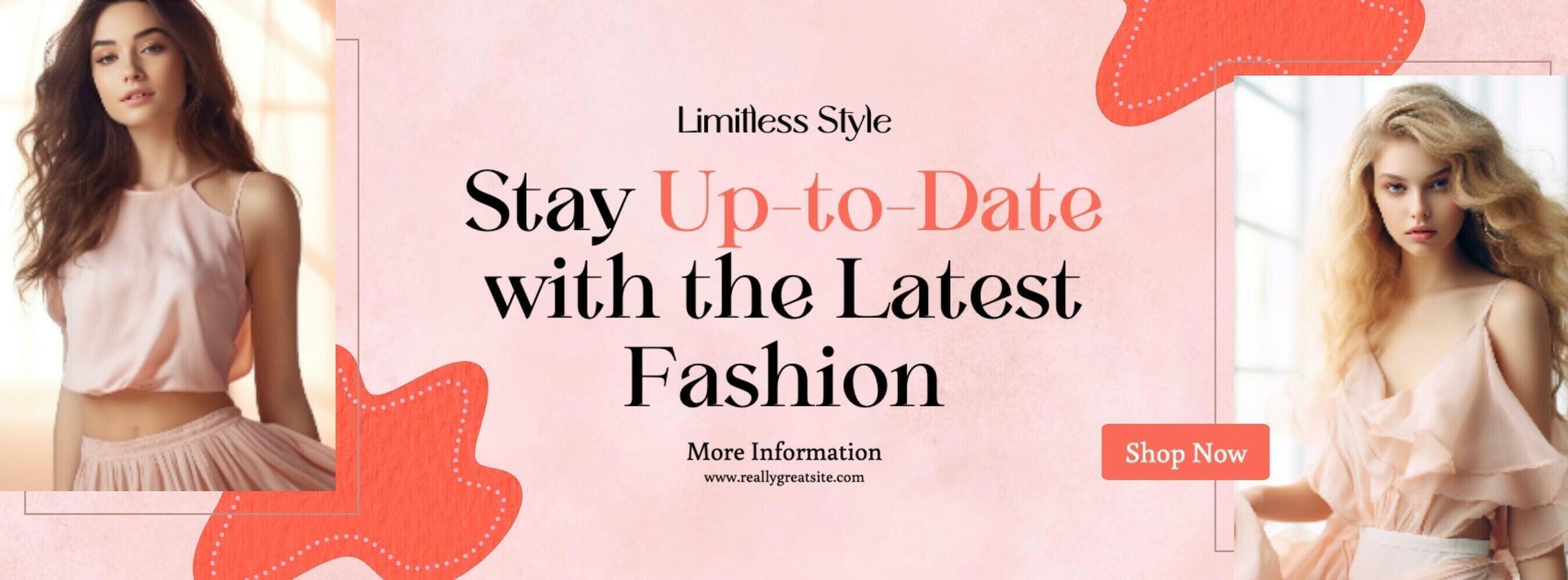 Mobile Facebook Cover - E Commerce Fashion template