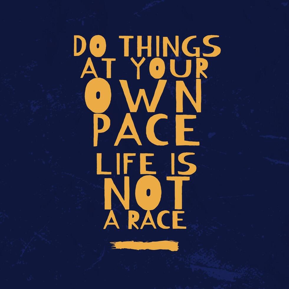 Dark Blue Orange Quotes Linkedin Post template