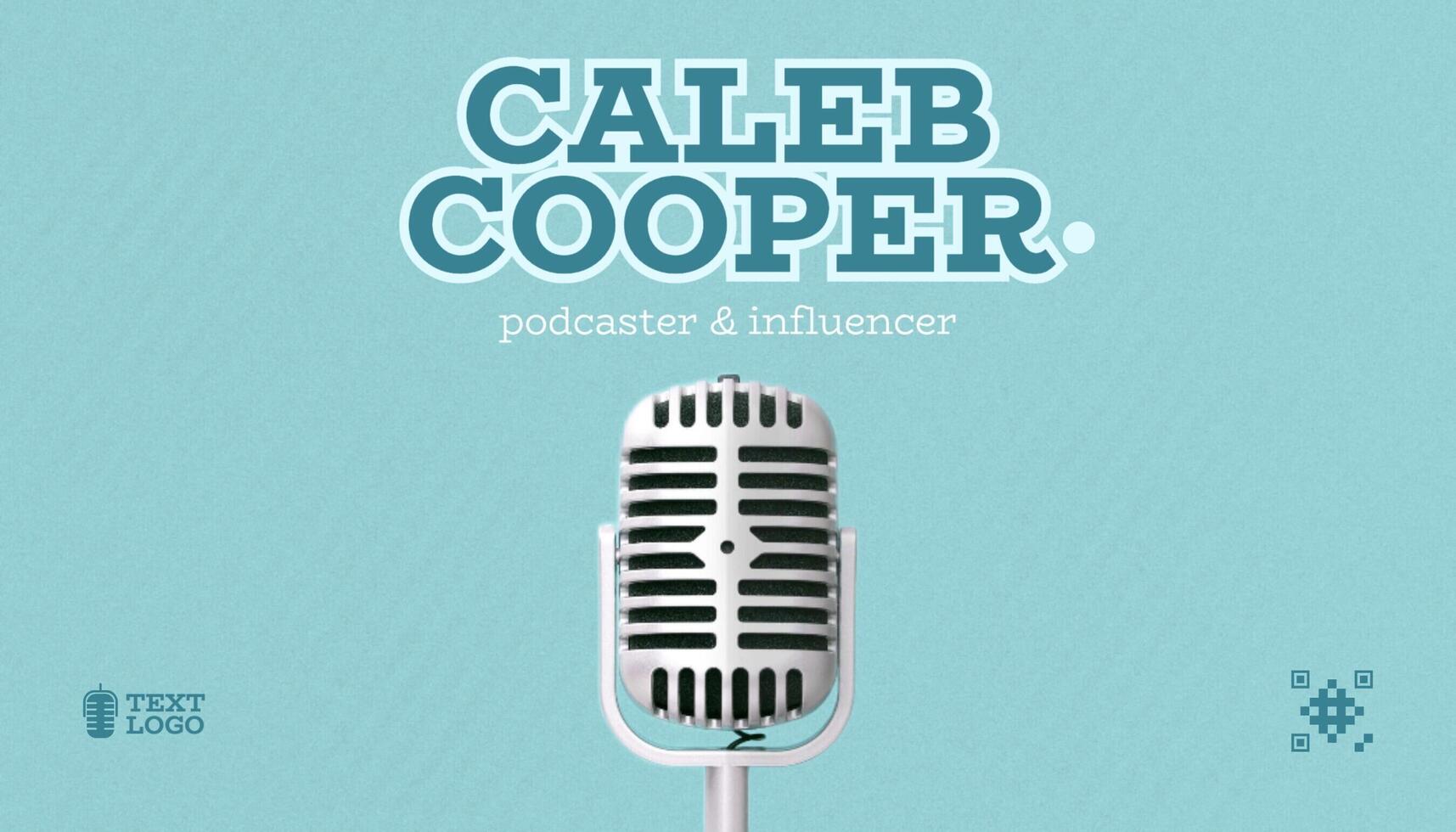 Podcaster Business Card Template