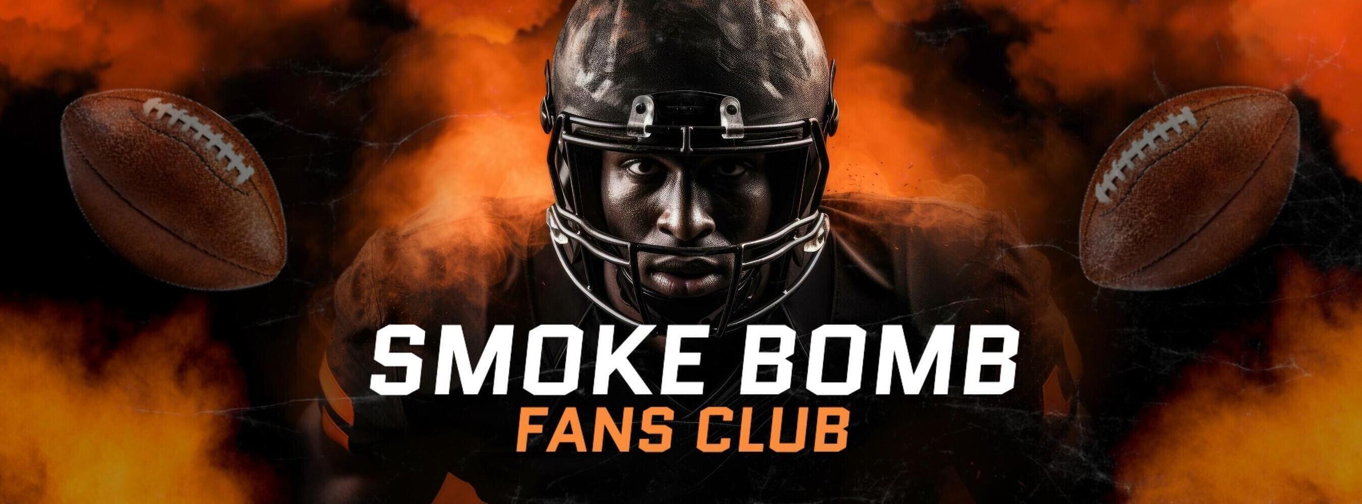 American Football Fans Club Facebook Cover template