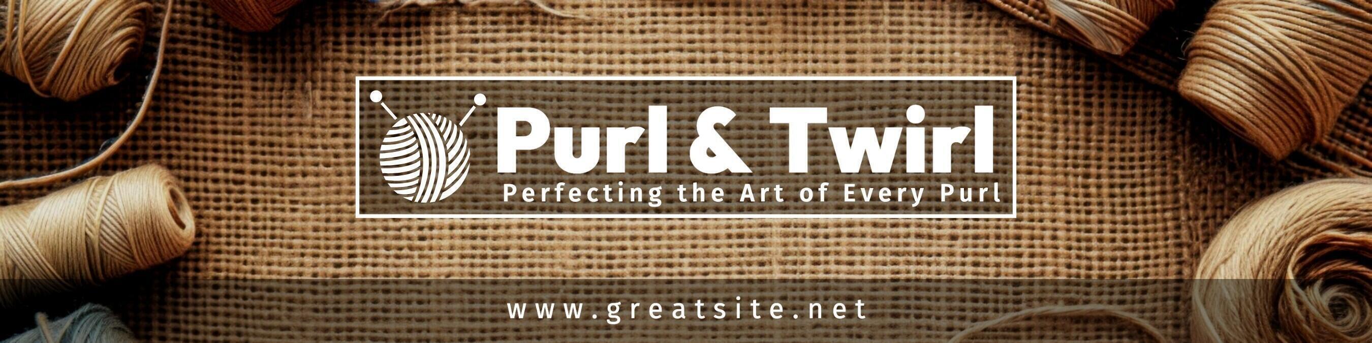 Knitting Hobby LinkedIn Banner template