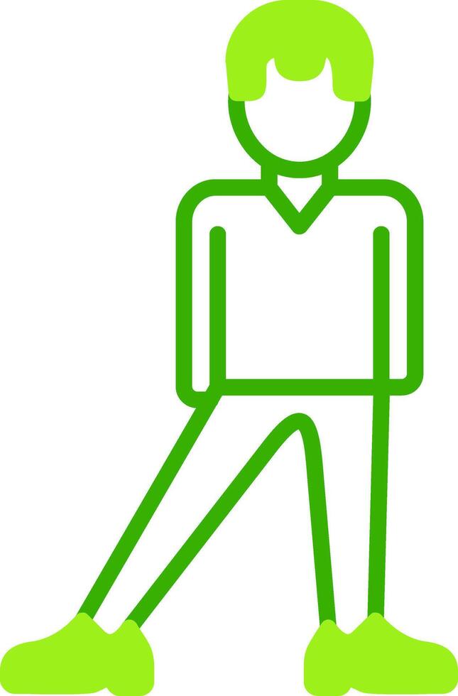 Balanced Green Tone Icon vector