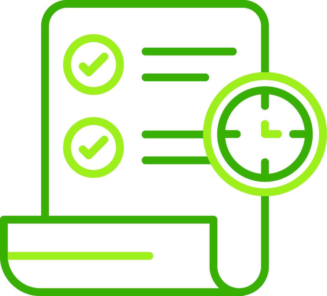 Term Green Tone Icon vector