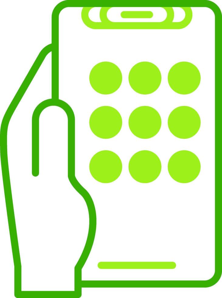 Apps Green Tone Icon vector