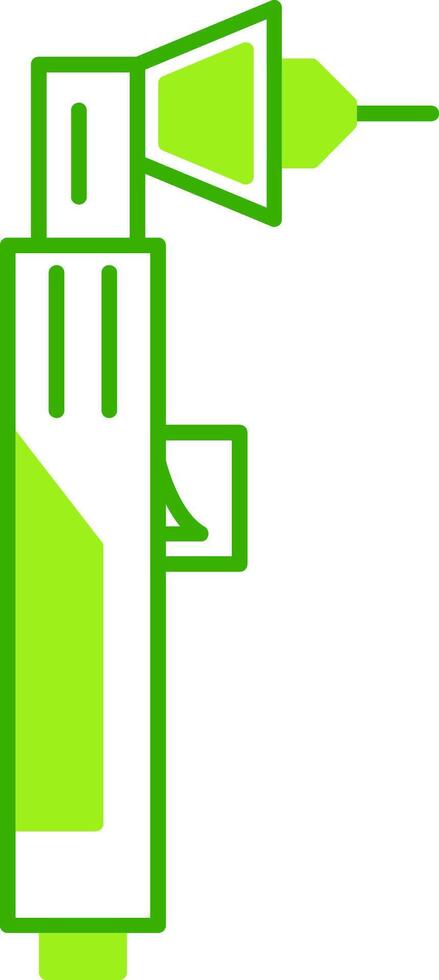 Plasma Cutter Green Tone Icon vector