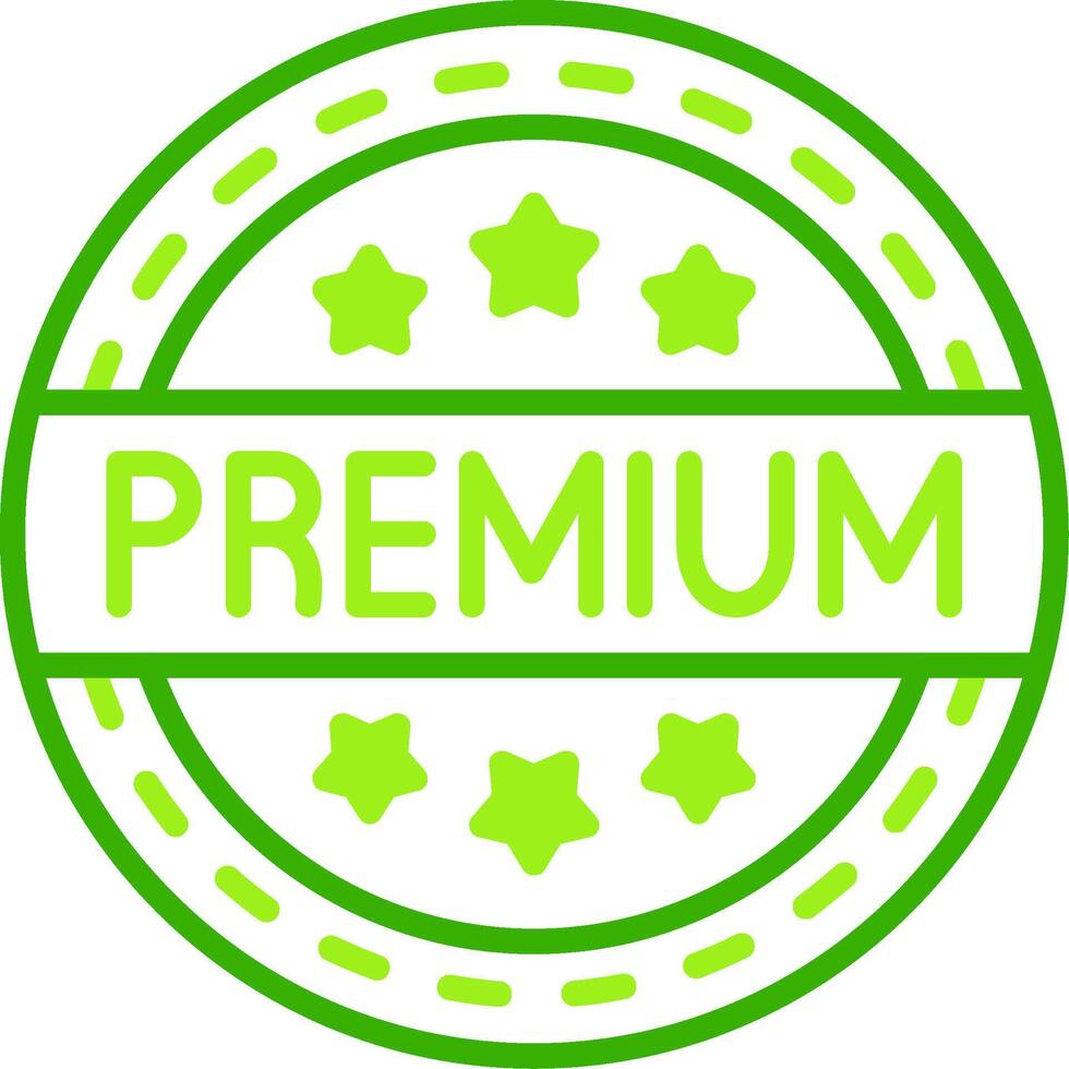 Premium Green Tone Icon vector