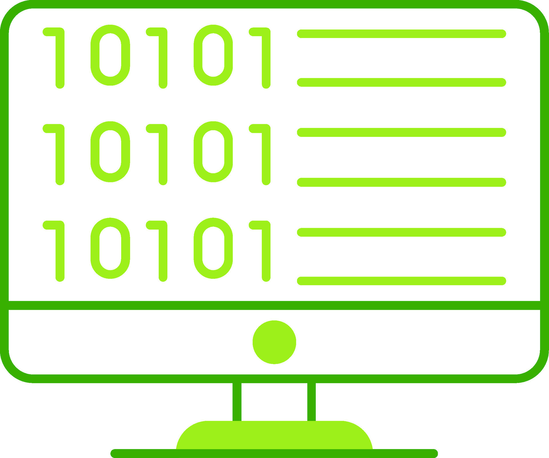 Code Green Tone Icon 48275902 Vector Art at Vecteezy