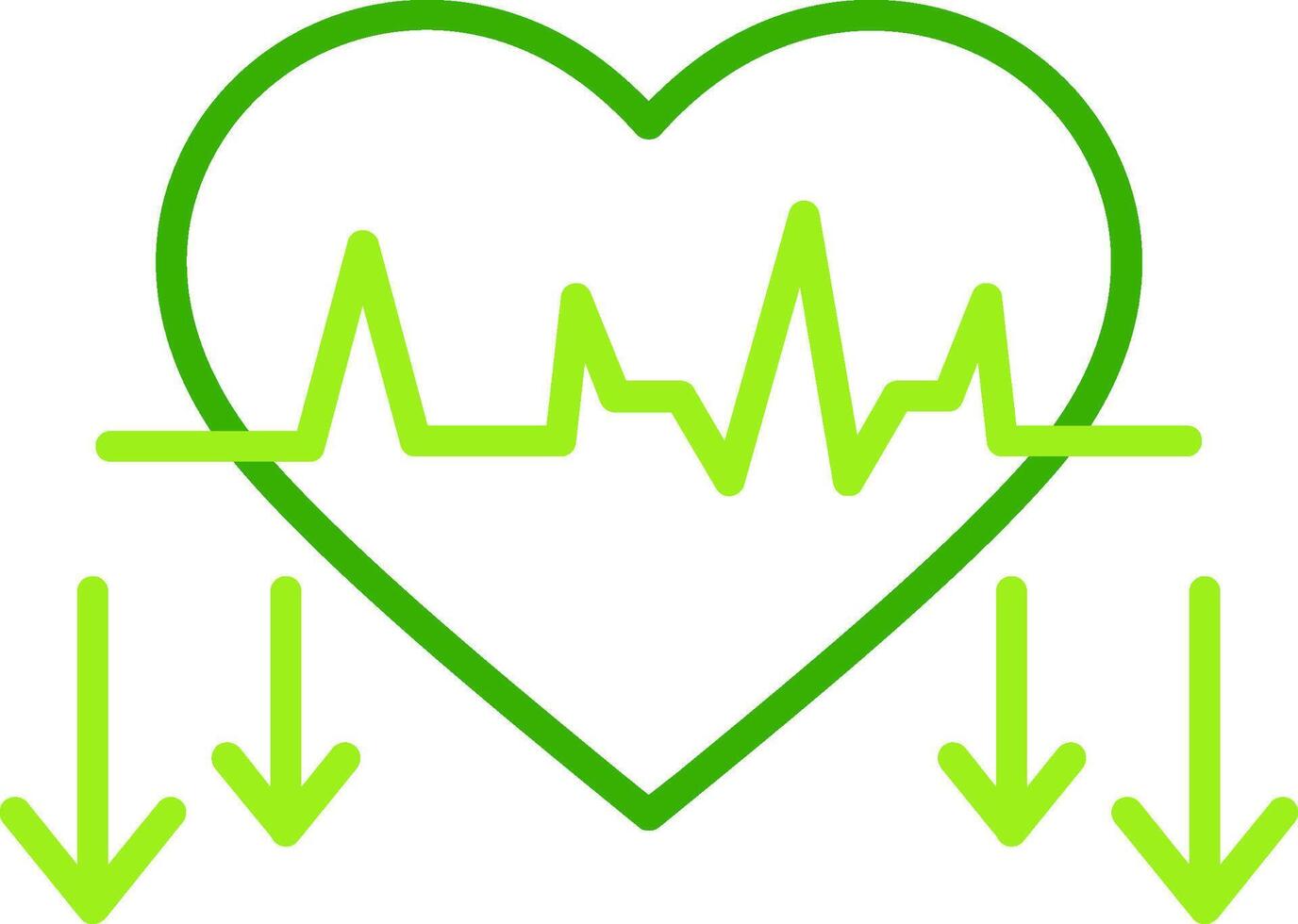 Blood Pressure Drop Green Tone Icon vector